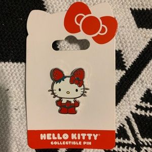 Hello kitty RARE Ichigoman enamel collectable pin